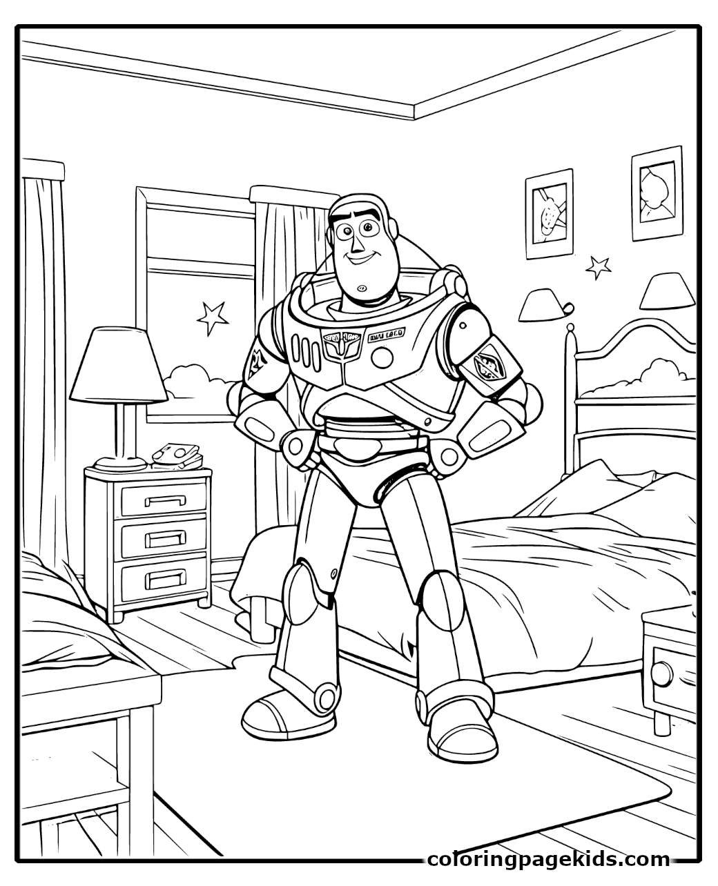 16 Free Printable Buzz Lightyear Coloring Pages For Kids