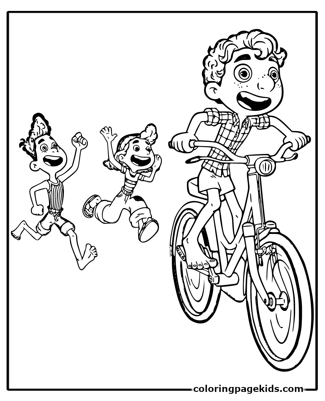 Free Printable Luca Coloring Pages For Kids