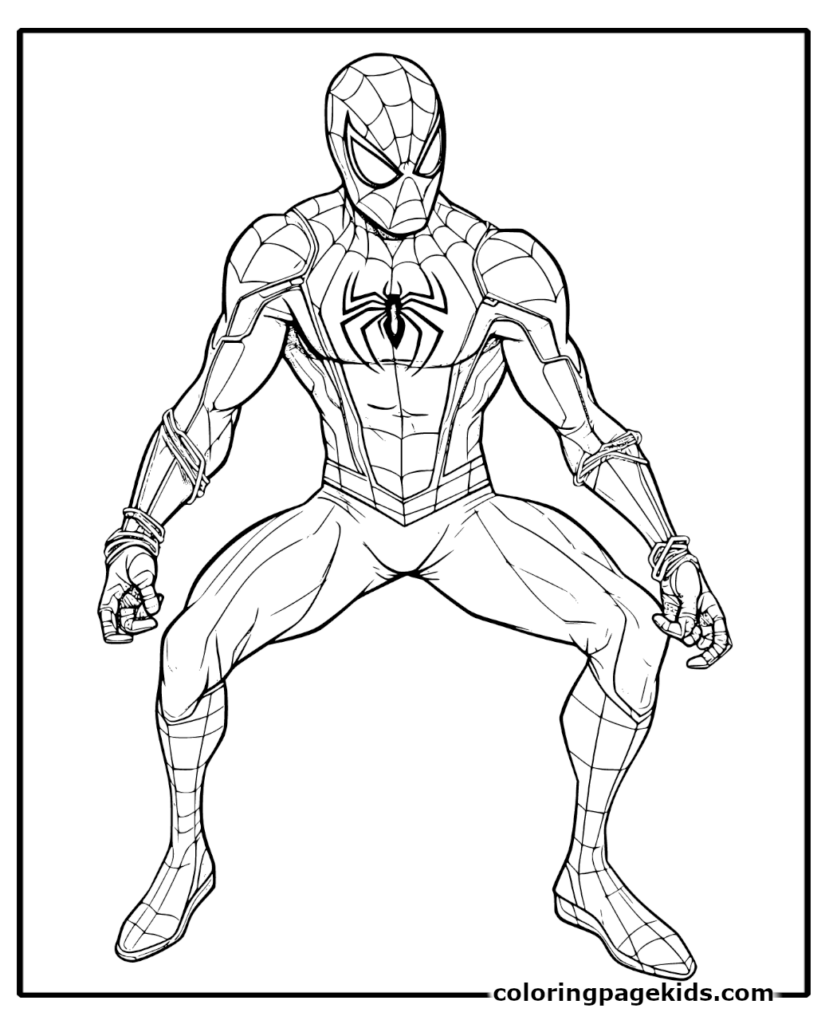 spider man no way home coloring pages