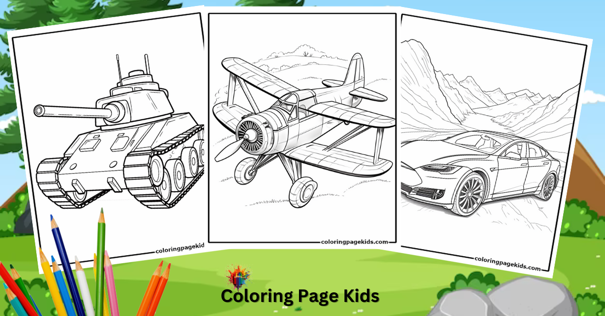 517 Free Printable Automotive Coloring Pages