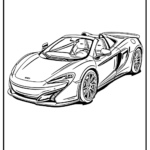 Free Printable Mclaren Coloring Pages