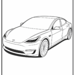 Free Printable Tesla Coloring Pages For Kids